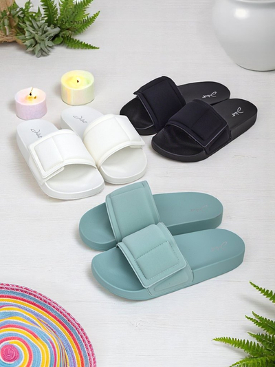 Royalfashion Ženski natikači s ploskim podplatom FlexiWalk