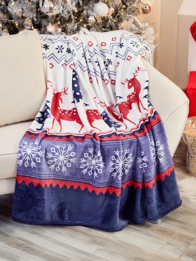 Royalfashion Vianočná prikrývka 200x220