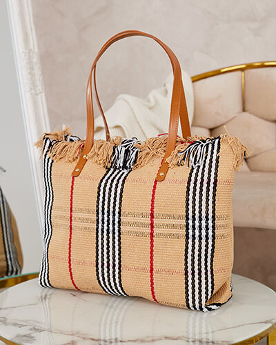 Royalfashion Dámska látková taška cez rameno MA-025