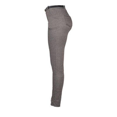 Houndstooth kalhoty PLUS SIZE - Kalhoty 1