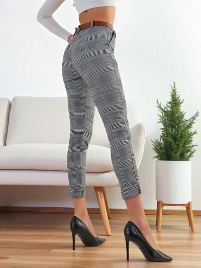 Royalfashion Dámske látkové nohavice