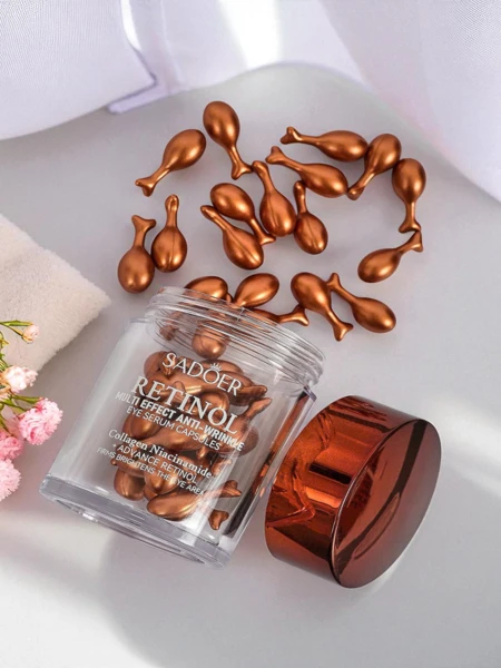 Sadoer Athena Retinol Collagen – kapsule za predel okoli oči proti gubam 40 g