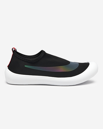 OUTLET Čierne dámske slip-on tenisky Lerick - Obuv