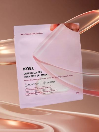 KOES Maska v lističu za obraz kolagenska - globoko vlaženje in učvrstitev