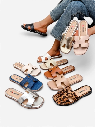 Royalfashion dámske sandále s plochou podrážkou Eval