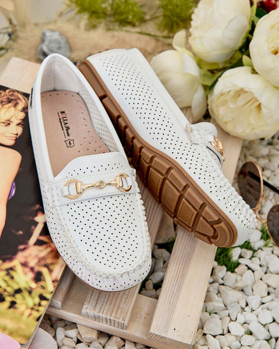 Royalfashion Dámske ažurové mokasíny Mill