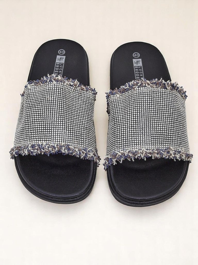 Royalfashion Ženski natikači s ploskim podplatom SparkleWalk