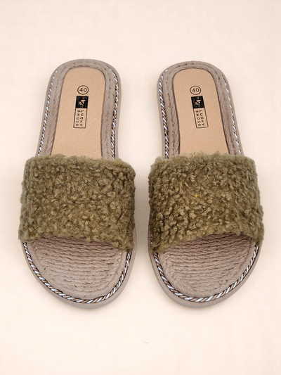 Royalfashion Ženski natikači s kožuhom Cozy Step