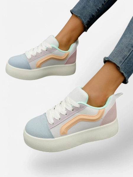 Royalfashion Dámske športové tenisky na platforme Ensis