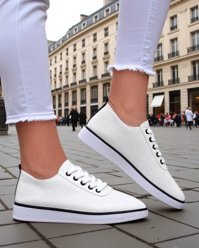 Royalfashion Dámske perforované športové topánky Pumbes