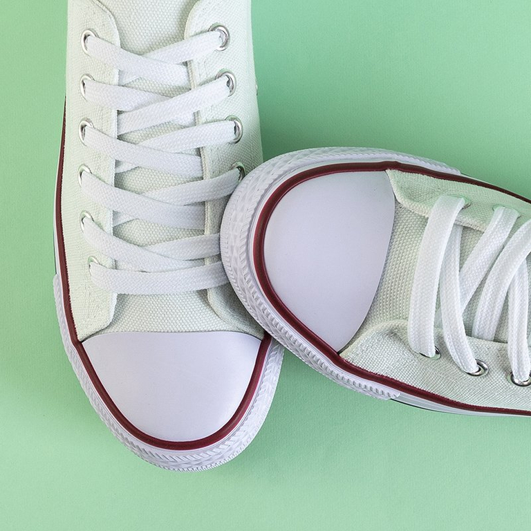 OUTLET Dámske biele tenisky Noenoes - Obuv