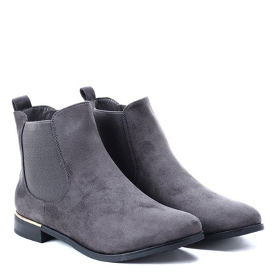 Szare sztyblety Lisa- Obuwie