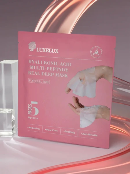 Maska za obraz LUXELUX Hyaluronic Acid Multi-Peptidi Calista 25ml