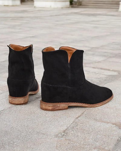 Royalfashion COWBOY-štýl topánky na krytej klíne Blueston