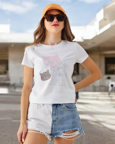 Royalfashion Dámska Bavlnená Blúzka