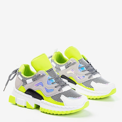 Dámská sportovní obuv Neon Green Crazy - Footwear