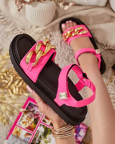 Royalfashion Dámske sandále Orette s retiazkou