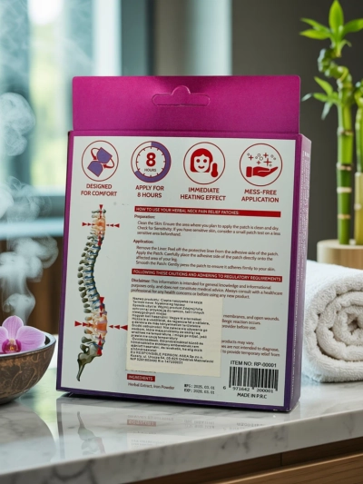 Aurora Therma - Ogrevalni obliži za vrat in tilnik 50 g (6 kosov)