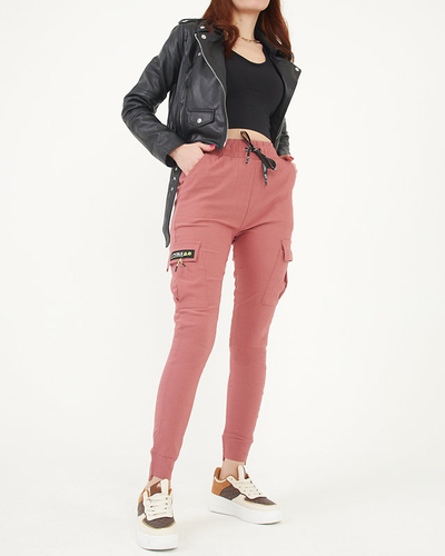 Dámske cargo nohavice Coral - Oblečenie