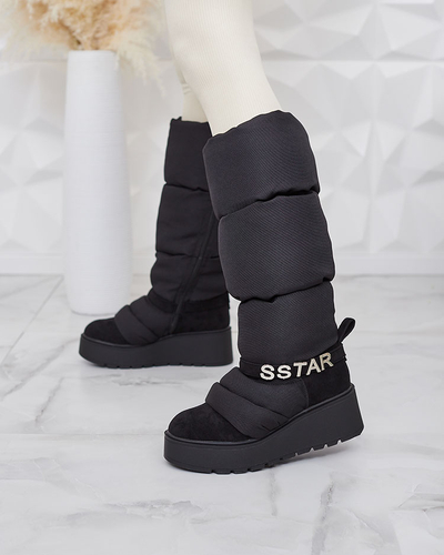 Royalfashion Dámske čižmy a'la snow boots Dertrata