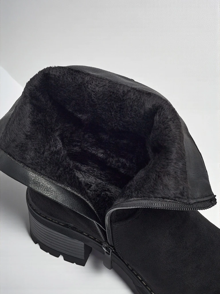 Visoki ženski gležnarji iz eko semiša Carmine