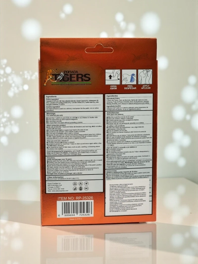 Obliži proti bolečinam za vrat in tilnik, 10 kosov