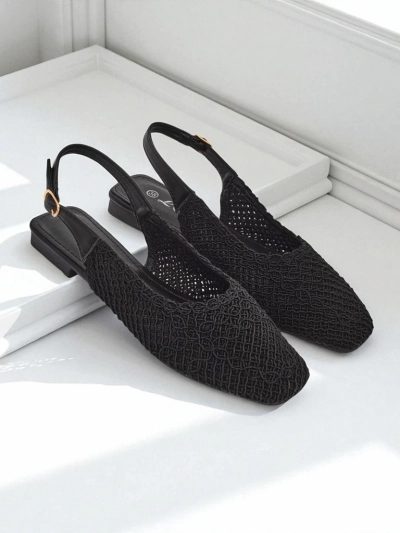 Royalfashion Ženski sandali z odprto peto Breeze Woven