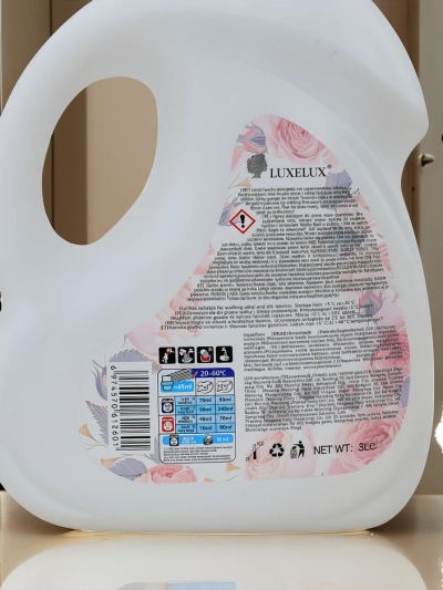 LUXELUX Voňavá prací tekutina 3L