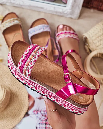 Royalfashion Dámske vyšívané sandále Mussir