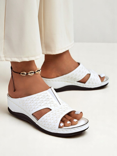 Royalfashion Ženski natikači z debelejšim podplatom Nova Step