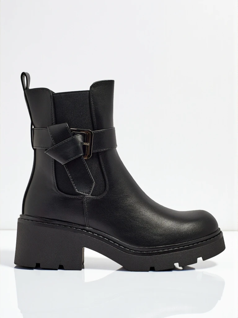 Eko usnjeni ženski gležnarji Velri