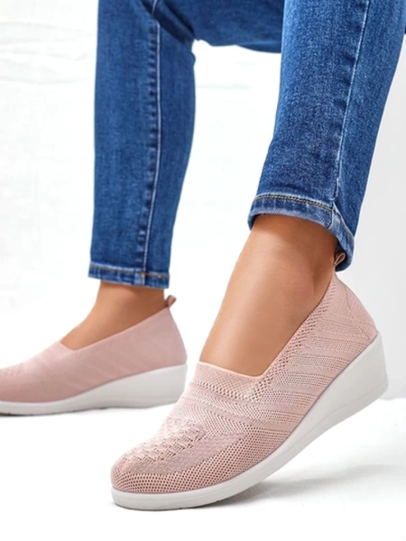 Royalfashion dámske mokasíny na nízkom klinu Epoles