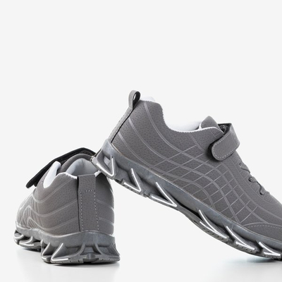 Šedé detské tenisky Fana - Obuv