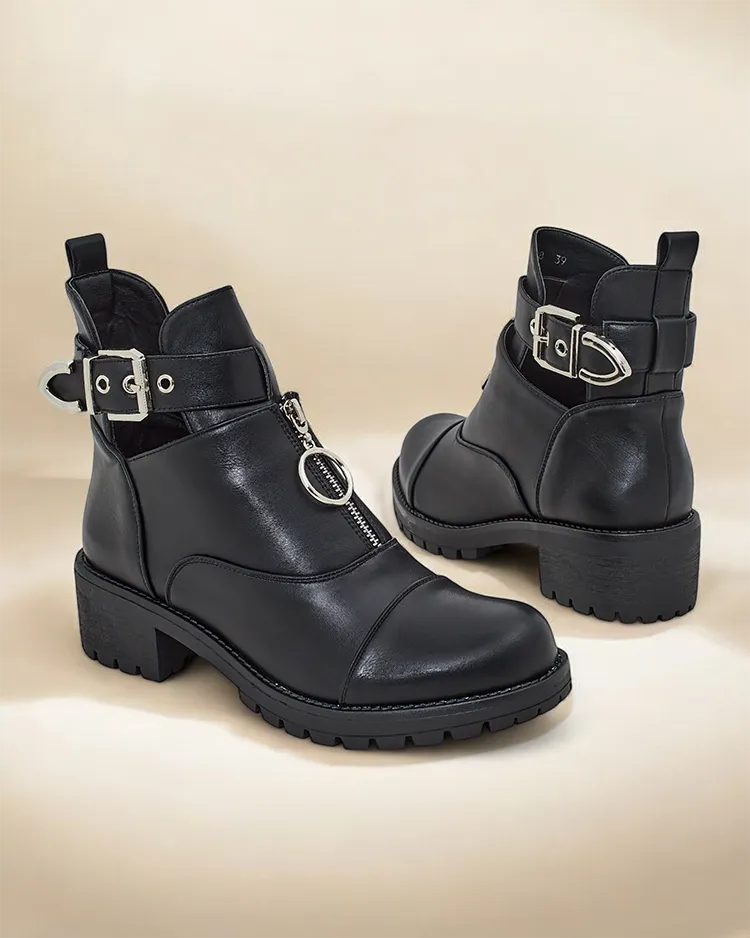 Royalfashion Dámske kotníkové topánky typu worker Komoves