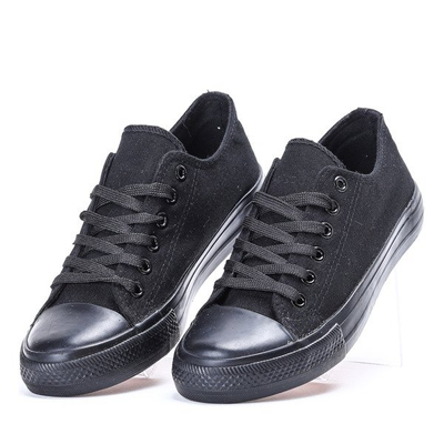 Czarne trampki Annabelle - Obuwie