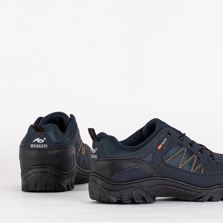 Pánska trekingová obuv Louhari tmavomodrá - Obuv
