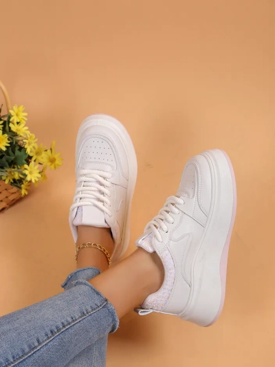 Royalfashion Športové dámske tenisky na platforme Lincidi