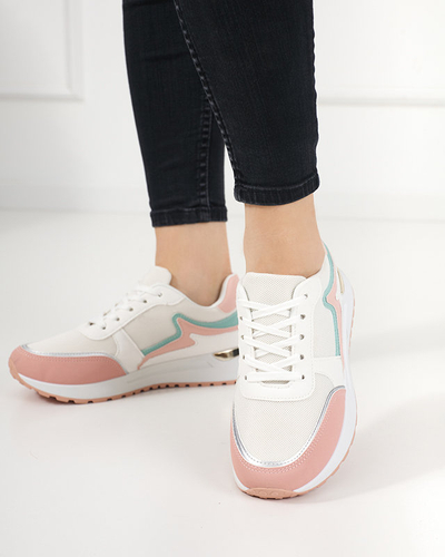 OUTLET Pastelovo ružová dámska športová obuv značky Delani - Footwear