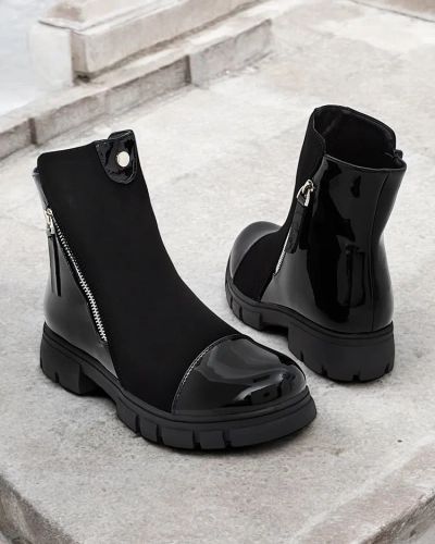 Royalfashion Klasické ženské kotníčkové topánky a'la jodhpurs Urbanis