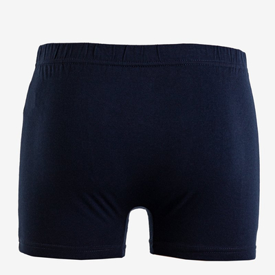 Tmavomodré pánske boxerky - spodná bielizeň