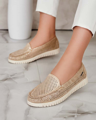 Royalfashion Dámske ažurové mokasíny Nafis