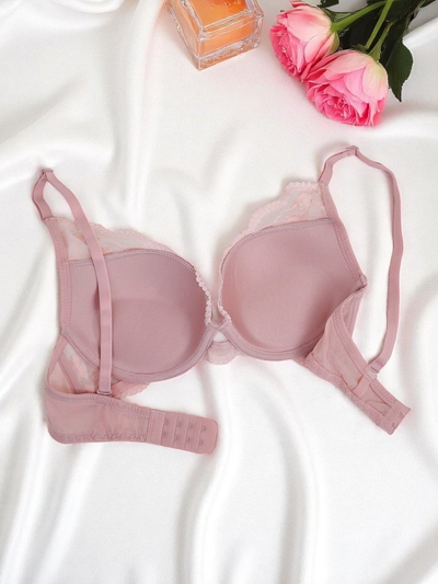 Royalfashion Dámska push-up podprsenka s čipkou Luna Push-Up