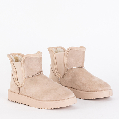 Béžové dámske snehule Gavi - Obuv