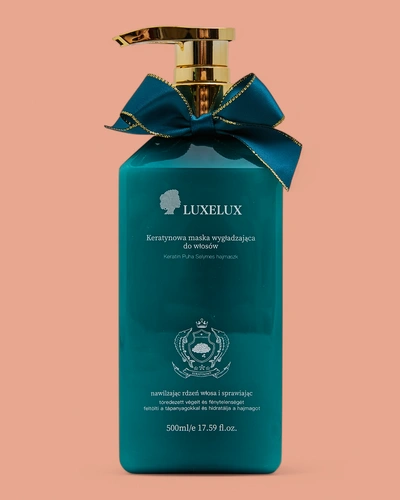 Luxelux Keratínovo-hladký vlasový maska 500 ml