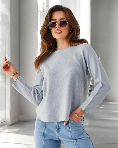 Royalfashion Viskózový tenký dámsky sveter