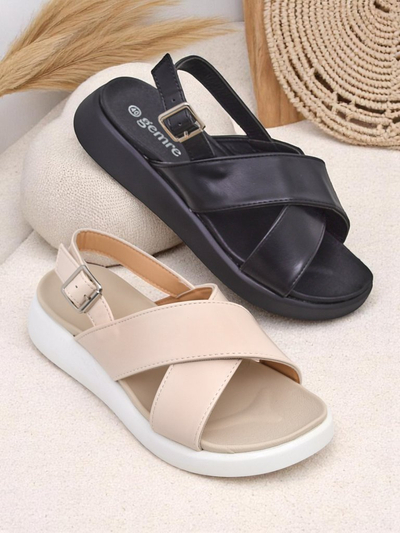 Royalfashion Ženski sandali na debelejšem podplatu Riva Star