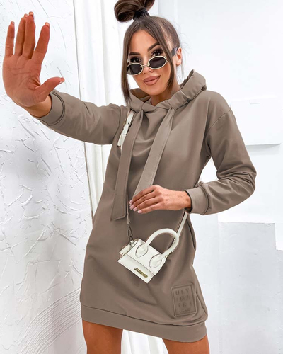 Royalfashion Dámske mini blúzkové šaty