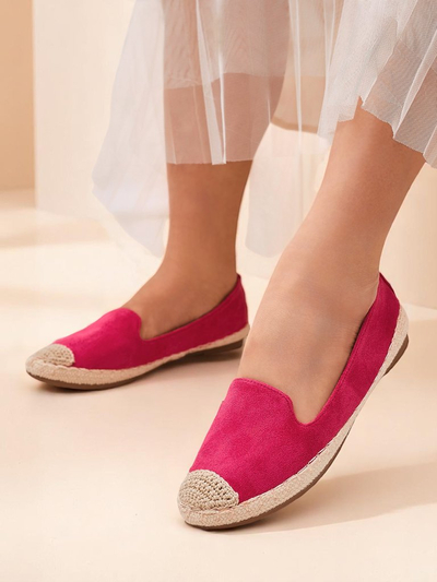 Royalfashion Dámske espadrilky z eko semišu Bombei