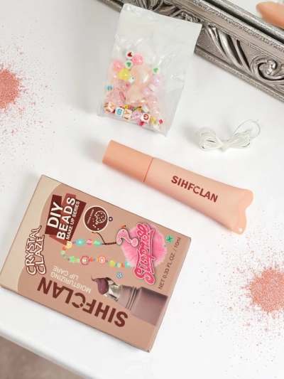 Lesk na pery s náramkom Gloss & Charm Cocoa Cookie