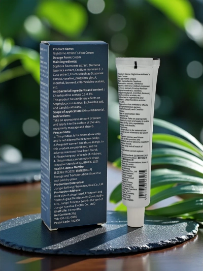 Nočna krema za lajšanje bolečin v stopalih